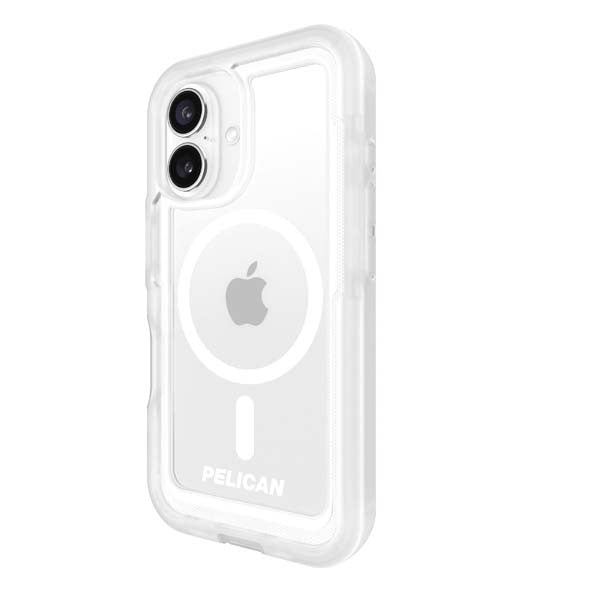 Pelican Voyager MagSafe Case with Holster for iPhone 16 Plus - Clear