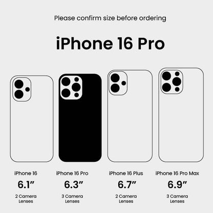Pelican Protector Mag Safe Case for iPhone 16 Pro - Black Black