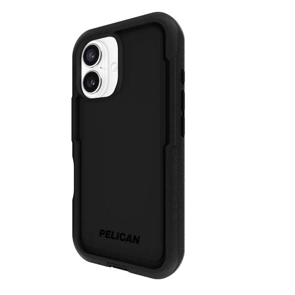 Pelican Voyager MagSafe Case with Holster for iPhone 16 - Black