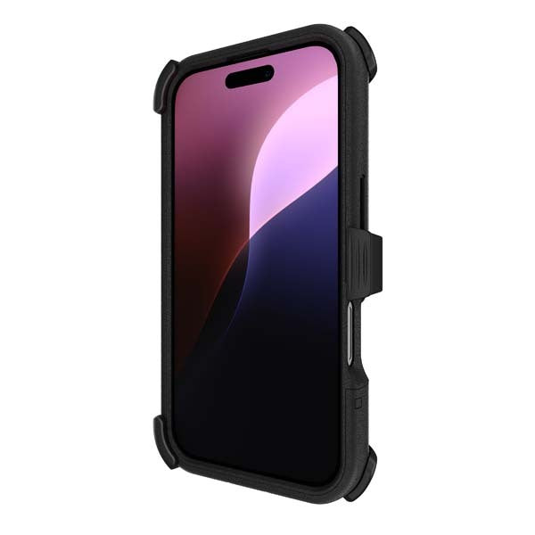 Pelican Voyager MagSafe Case with Holster for iPhone 16 - Black