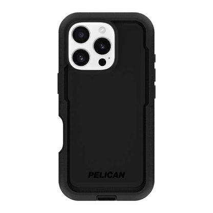 Pelican Voyager MagSafe Case with Holster for iPhone 16 Pro Max - Black