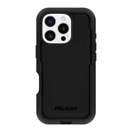 Pelican Voyager MagSafe Case with Holster for iPhone 16 Pro Max - Black