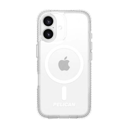 Pelican Protector Mag Safe Case for iPhone 16 Plus - Clear Clear