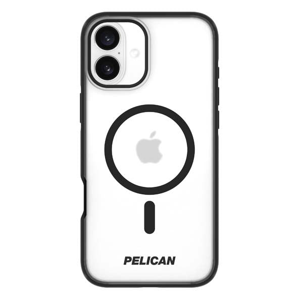 Pelican Ranger Mag Safe Case for iPhone 16 Plus - Clear/Black Frosted Clear/Black Frosted