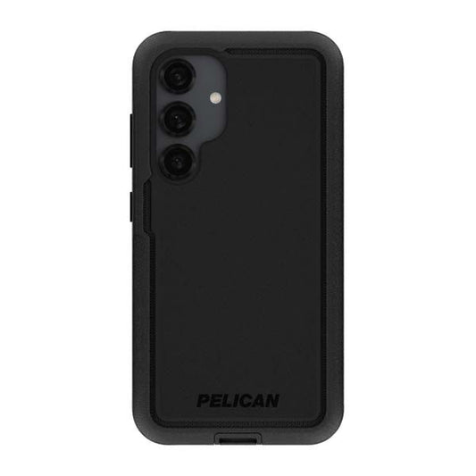 Pelican Voyager Case w/ Magnet & Holster for Galaxy S25 Black