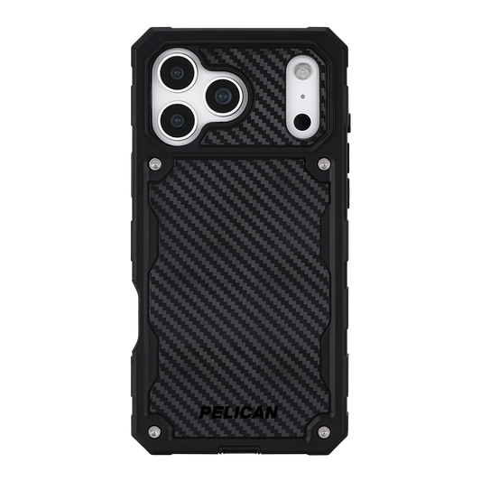 Pelican Shield MagSafe Case with Holster for iPhone 17 Pro - Carbon Fiber