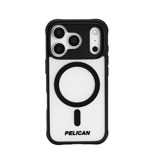 Pelican Ranger MagSafe Case for iPhone 17 Pro - Clear / Black Frosted