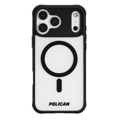 Pelican Ranger MagSafe Case for iPhone 17 Pro Max - Clear / Black Frosted