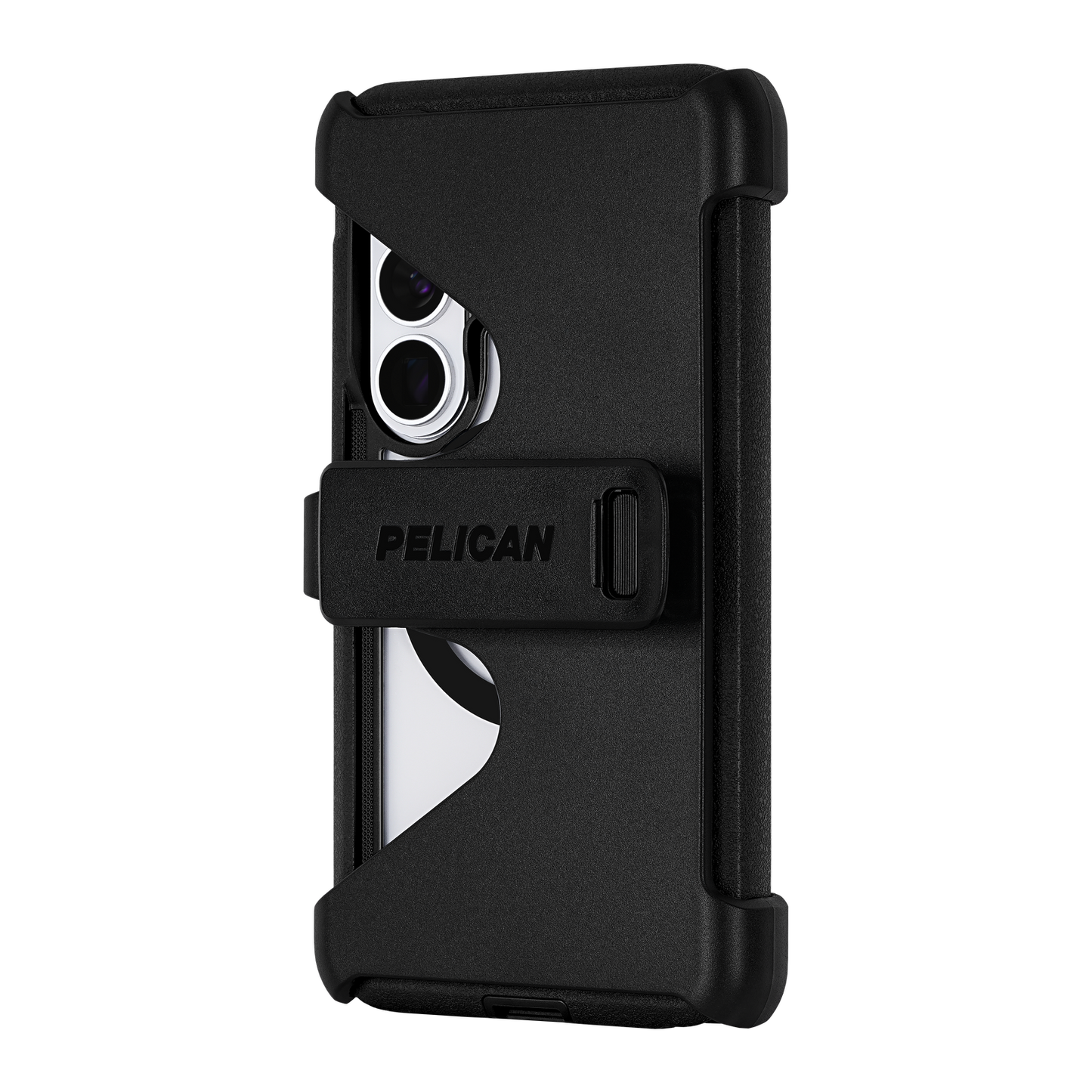 Pelican Voyager Case w/ Magnet & Holster for Galaxy S26 Clear/Black
