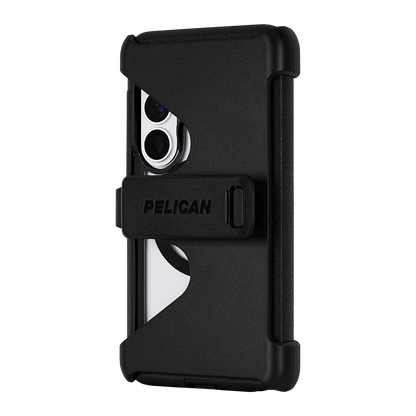 Pelican Voyager Case w/ Magnet & Holster for Galaxy S26 Clear/Black