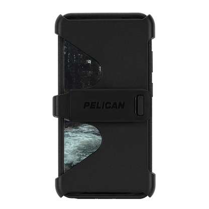 Pelican Voyager Case w/ Magnet & Holster for Galaxy S26 Clear/Black