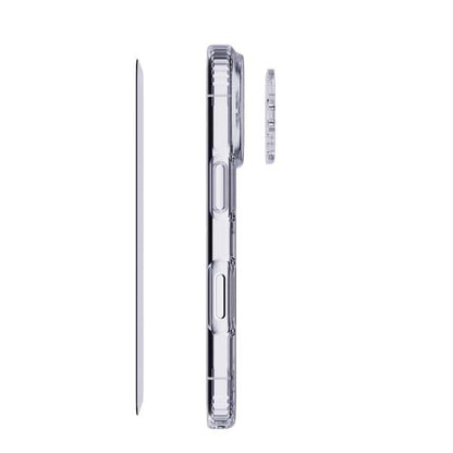 Tech 21 Bundle - EvoClear MagSafe Case + Tempered Glass + Lens Protector for iPhone 16 Pro Clear