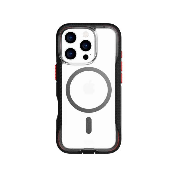 Tech 21 EvoPro MagSafe Case for iPhone 16 Pro Max Clear/Black