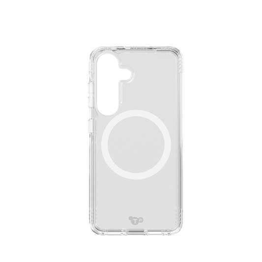 Tech 21 EvoClear Case w/ Magnet for Galaxy S25 - Clear