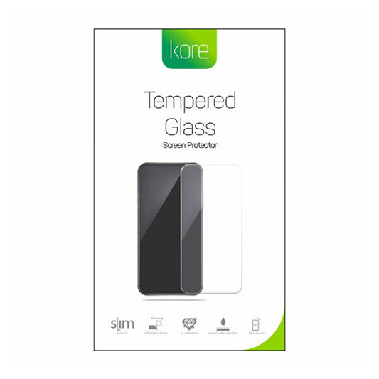 For Apple iPhone 7, 8, 11 12,13, 14, Plus, Pro & Max Kore Strong Tempered Glass