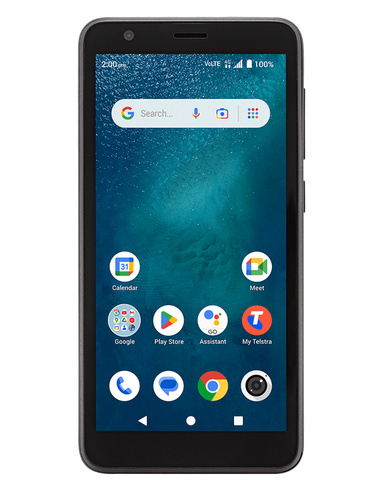 Telstra T Essential ZTE Blade A35 SE 4G Black (Blue Tick)