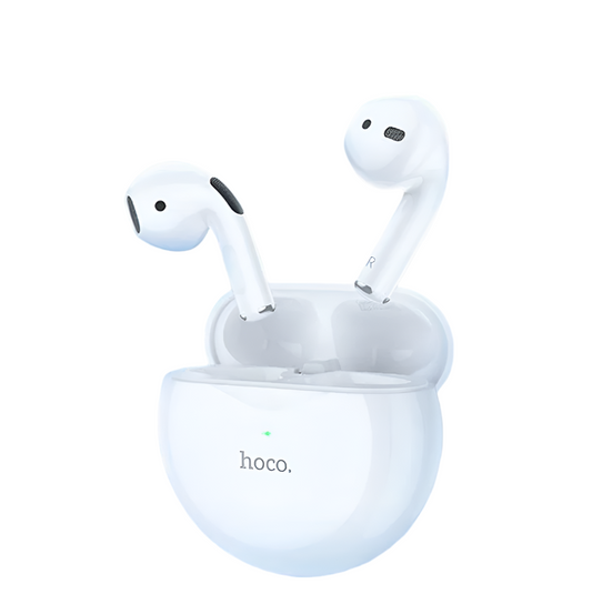 Hoco EW24 Simple True Wireless Bluetooth Inear Earphones - White