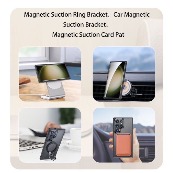 Samsung Galaxy S25 Ultra BLACKTECH Aero Glide (Magnetic Compatible) - Black