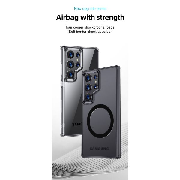 Samsung Galaxy S25 Ultra BLACKTECH Aero Glide (Magnetic Compatible) - Black