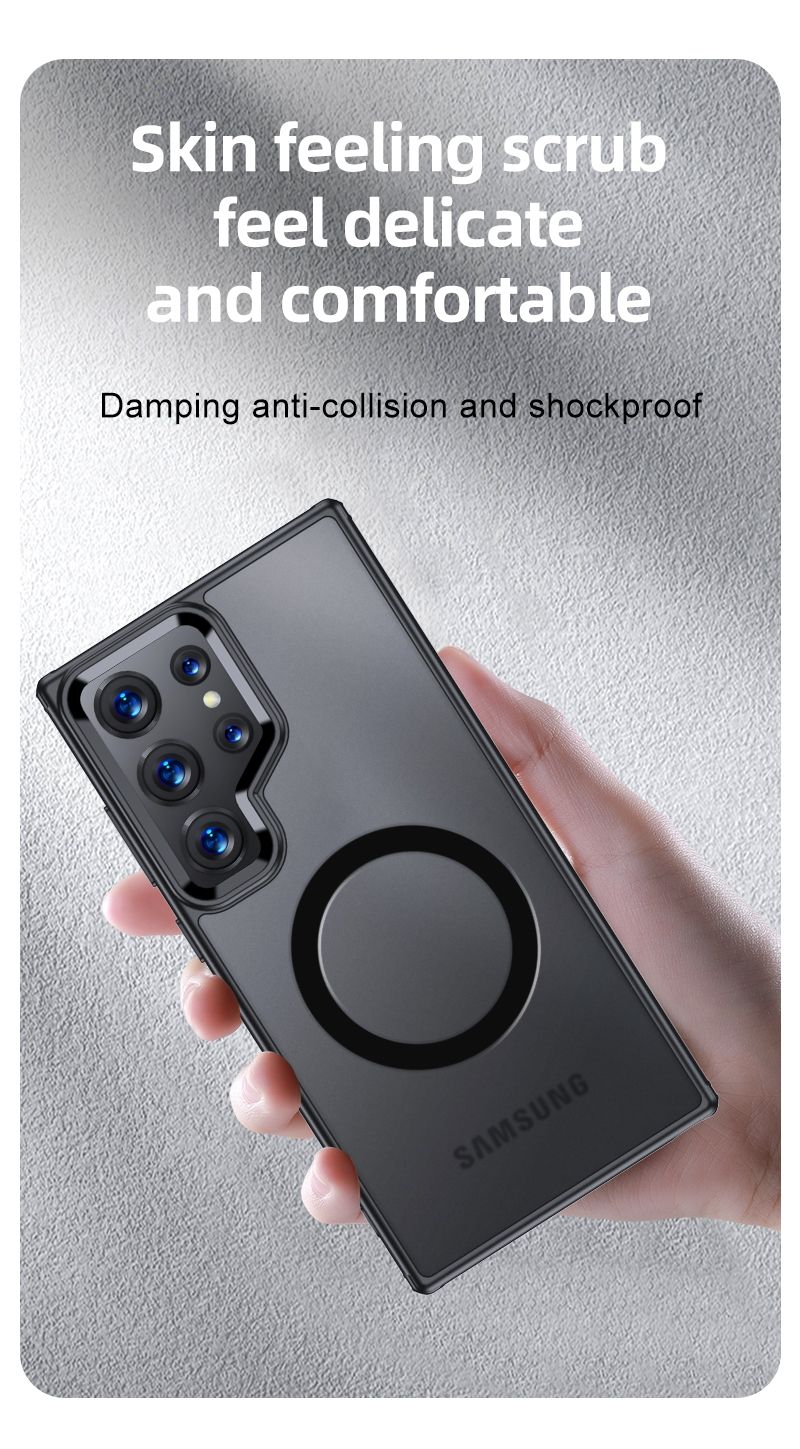 Google Pixel 9 / 9 Pro BLACKTECH Aero Glide (MagSafe Compatible) - Black