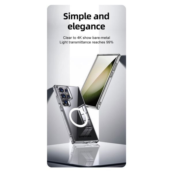 Samsung Galaxy S25 Ultra BLACKTECH Aero Glide (Magnetic Compatible) - Black