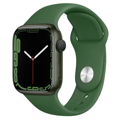 Apple Watch 38 / 40 / 41 / 42mm hoco. iWatch WA01 Flexible series classic sports silicone strap - alfalfa