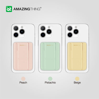 AMAZINGTHING Edition Mag Mag Wallet (MagSafe Compatible) - Beige