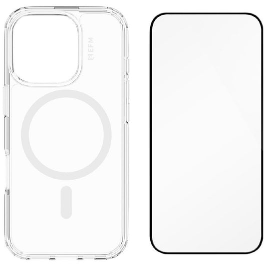 EFM Zurich MagSafe and Impact Screen Protector Bundle For iPhone 16 Pro