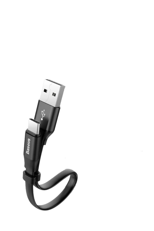Baesus 23 cm Portable Nimble short cable for Android Type-C USB C