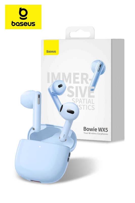 Baseus WX5 Bowie True Wireless Earphones - Blue