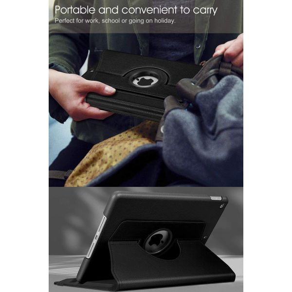 iPad 5 / 6 BLACKTECH Rotative - Black
