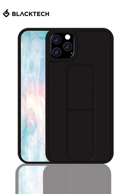 For iPhone 15 Series (Plus Pro & Max) Convenient Standing Case - Black