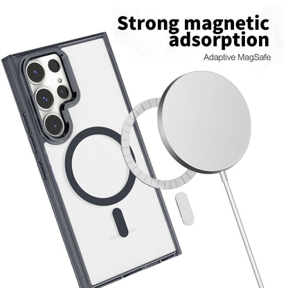 Samsung Galaxy S24 Plus / S25 Plus BLACKTECH Ultra Clear (MagSafe Compatible) - Black