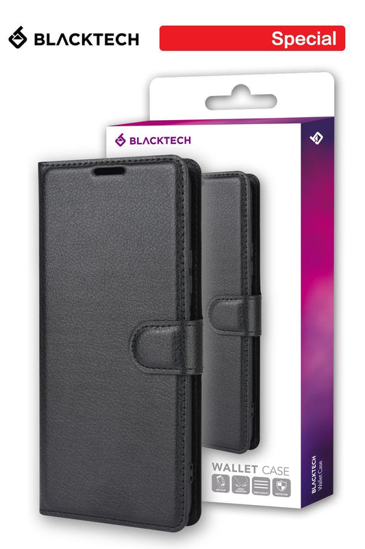 Samsung Galaxy S20 Ultra 6.9 inch BLACKTECH Wallet Case - Black
