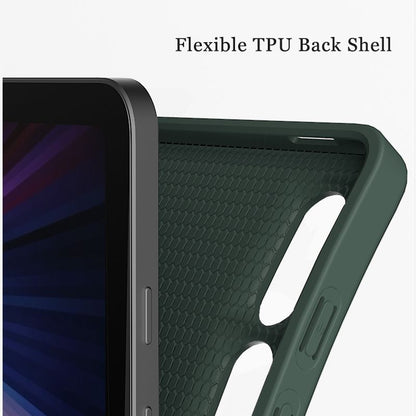 Samsung Galaxy Tab S8 Ultra / S9 Ultra / S10 Ultra BLACKTECH Candy Pencil Holder Case - Dark green