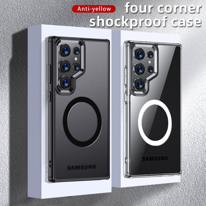Samsung Galaxy S24 Plus / S25 Plus BLACKTECH Aero Glide (MagSafe Compatible) - Clear