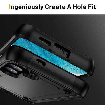 Samsung Galaxy S24 Plus / S25 Plus BLACKTECH Armor Grip (MagSafe Compatible) - Black