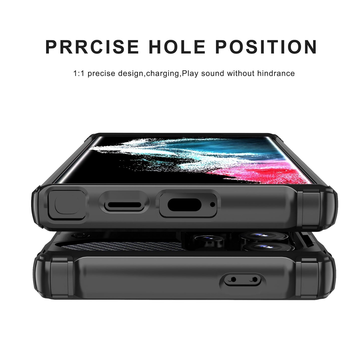 *Priority reserve-Ships early Sep*iPhone 17 Air BLACKTECH Carbon Wave - Black