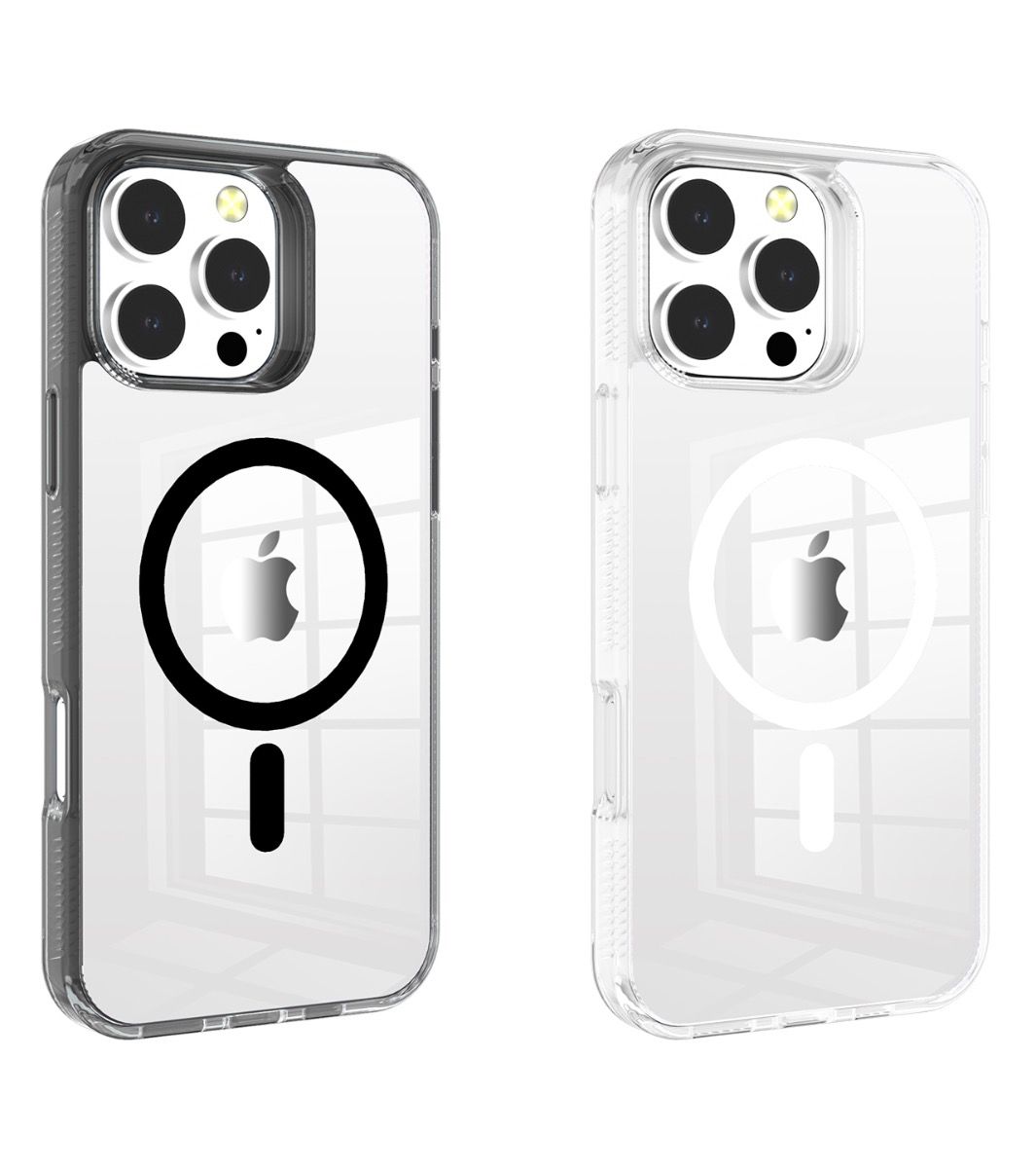 Samsung Galaxy A06 BLACKTECH G styles clear case (MagSafe Compatible) - Clear