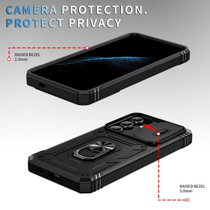 Samsung Galaxy S24 Plus / S25 Plus BLACKTECH Magnetic Flex Shock - Black