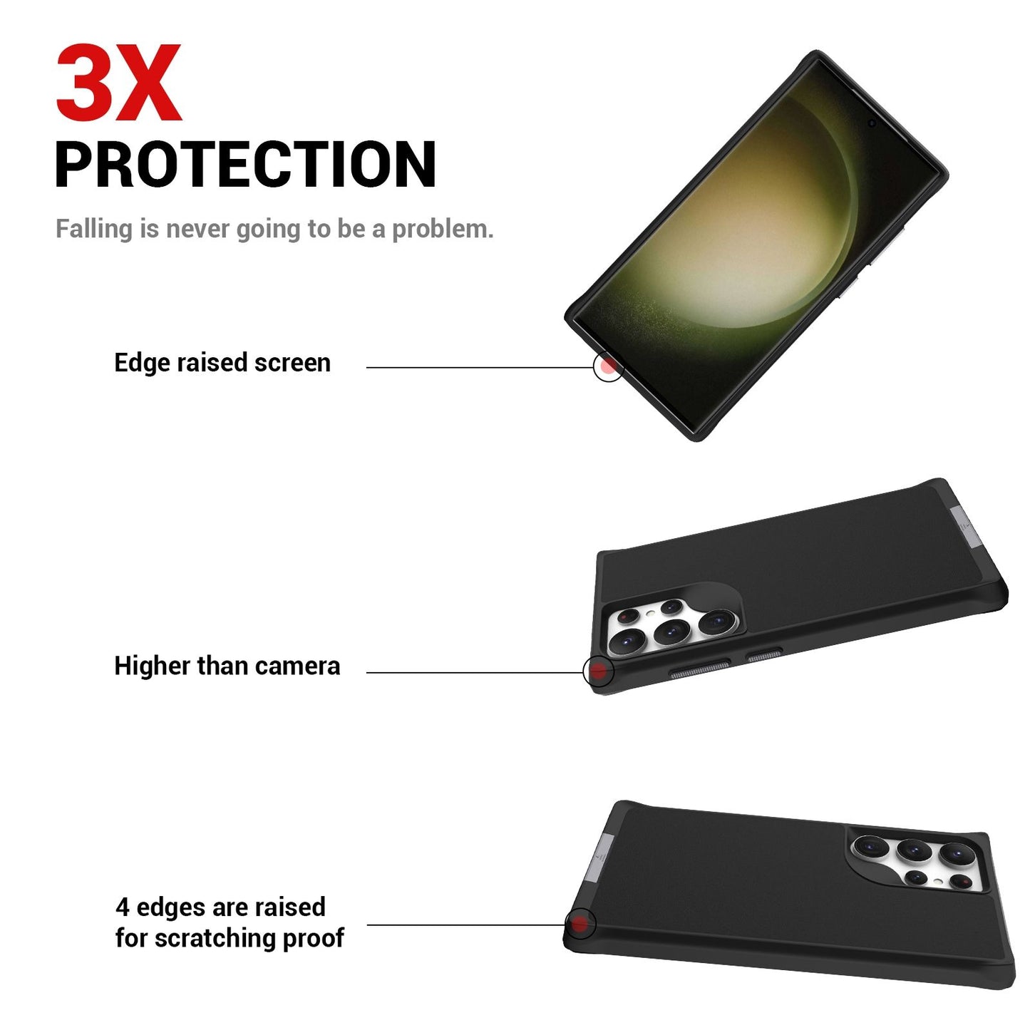 Samsung Galaxy S24 Plus / S25 Plus BLACKTECH Micro Lux (MagSafe Compatible) - Black