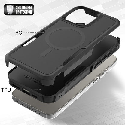 iPhone 17 Pro BLACKTECH Commuter (Magnetic Compatible) - Black