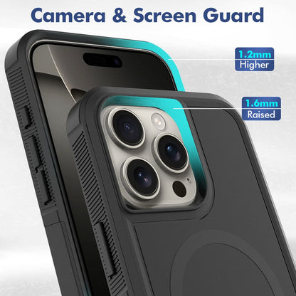iPhone 17 Pro BLACKTECH Commuter (Magnetic Compatible) - Black