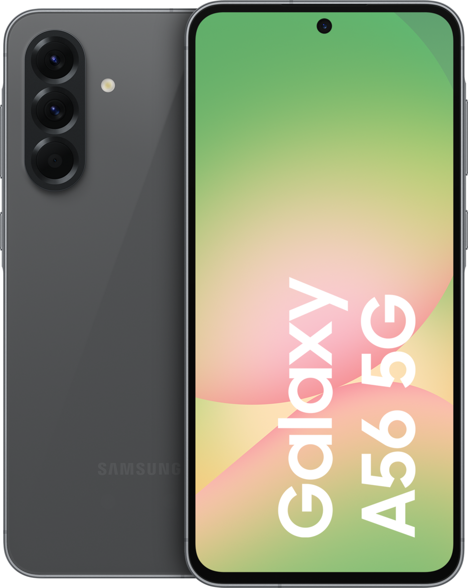 Samsung Galaxy A56 5G Single Sim + eSim 128GB 6.7" Screen Graphite - NFC (A/C not included)