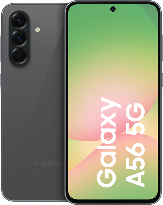 Samsung Galaxy A56 5G Single Sim + eSim 128GB 6.7" Screen Graphite - NFC (A/C not included)