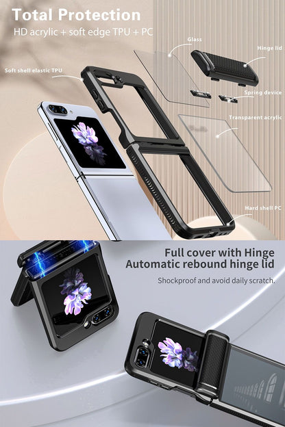 Samsung Galaxy Z Flip 6 / 7 FE BLACKTECH Diamond Dazzler - Purple