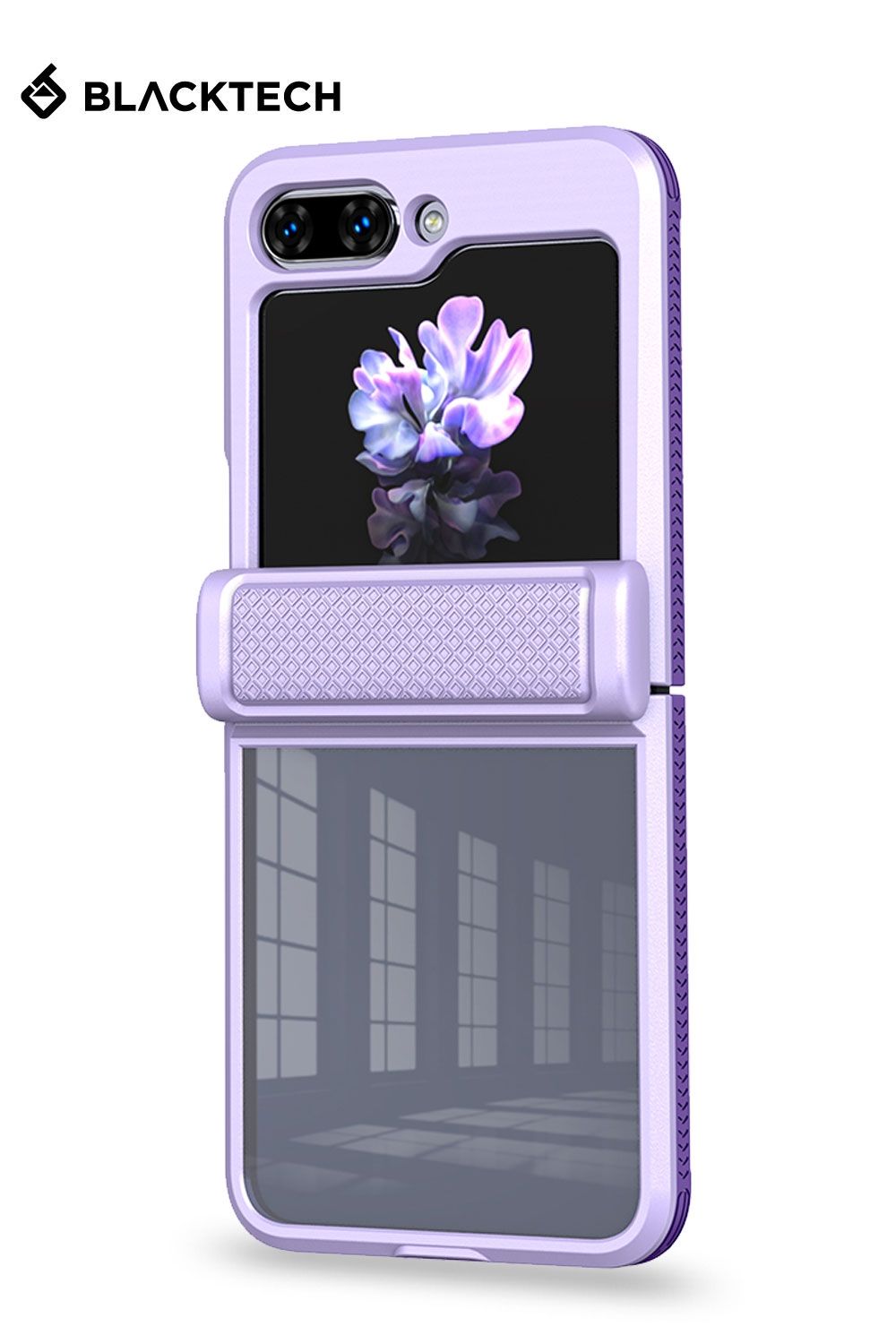 Samsung Galaxy Z Flip 6 / 7 FE BLACKTECH Diamond Dazzler - Purple