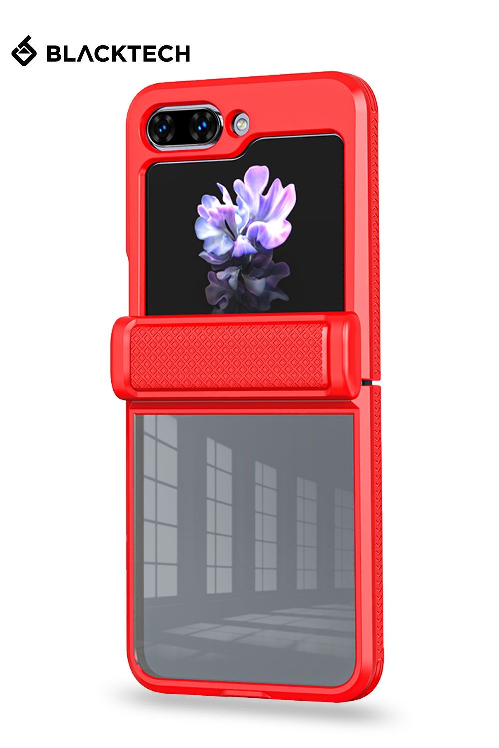 Samsung Galaxy Z Flip 6 / 7 FE BLACKTECH Diamond Dazzler - Red
