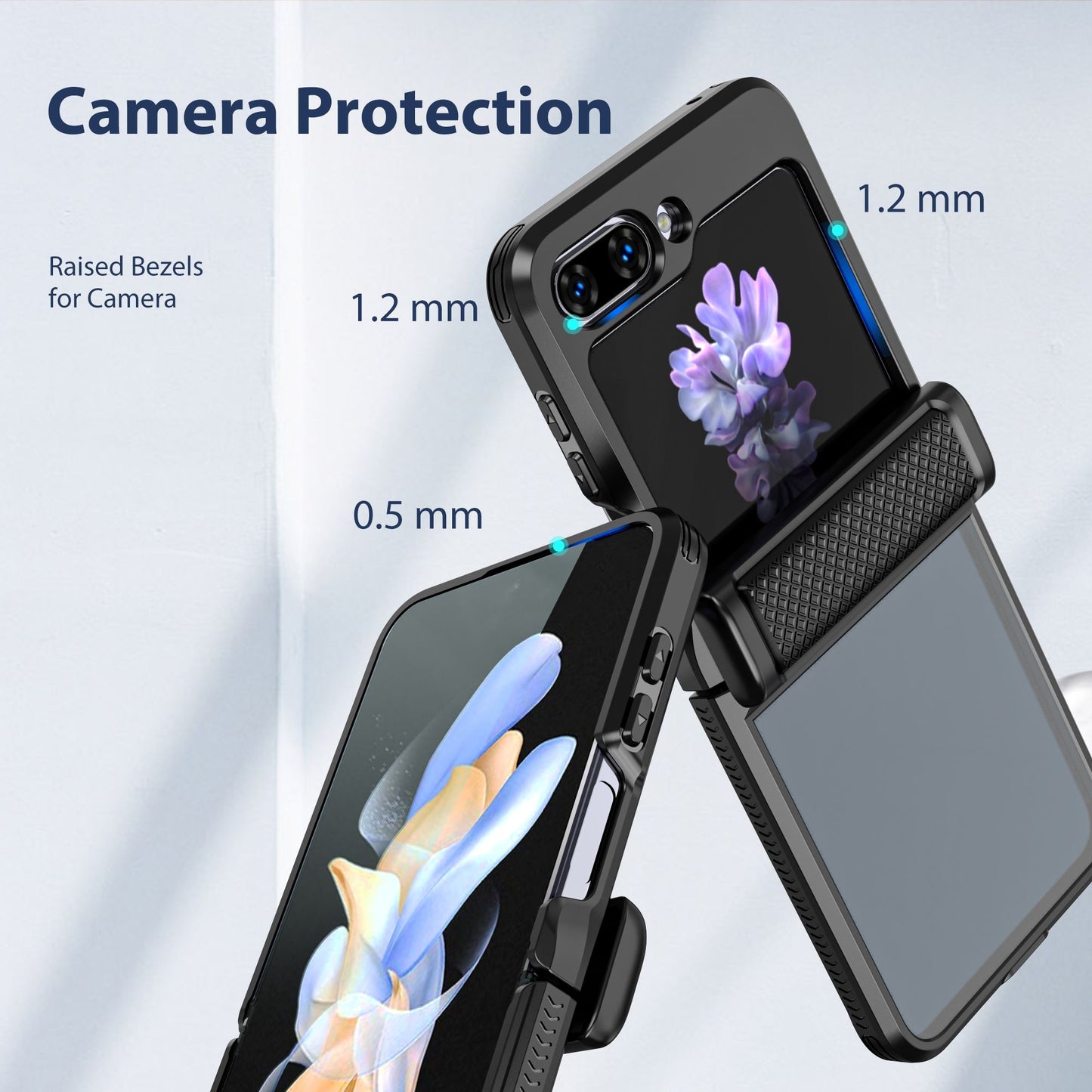 Samsung Galaxy Z Flip 6 / 7 FE BLACKTECH Diamond Dazzler - Purple