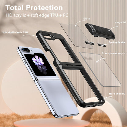 Samsung Galaxy Z Flip 6 / 7 FE BLACKTECH Diamond Dazzler - Black